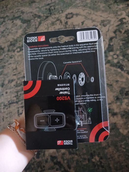 Kit Mudanças Virtuais ThinkRider VS200 + Espaçador Cassete (Novo)