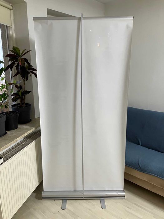 RollUp Baner Reklamowy Stojący Przenośny Stand Duży 100 x 200 cm