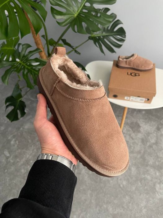 Утеплені Жіночі UGG Classic Micro Rocky Oak угі
