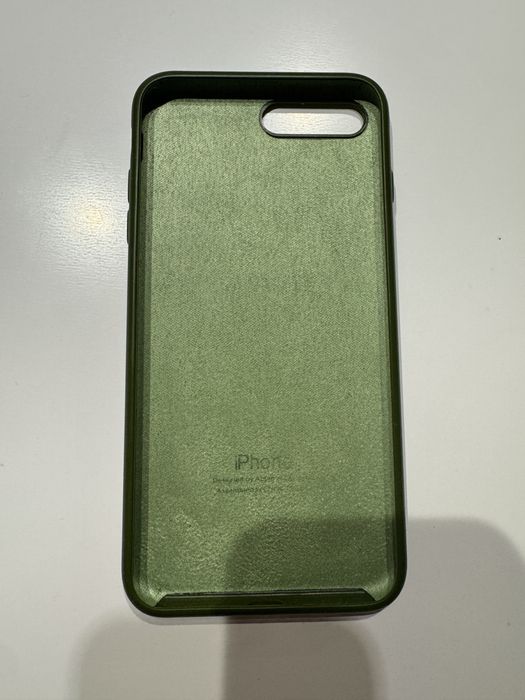 Чохол чорний на айфон 8 плюс iphone 8+ зелений
