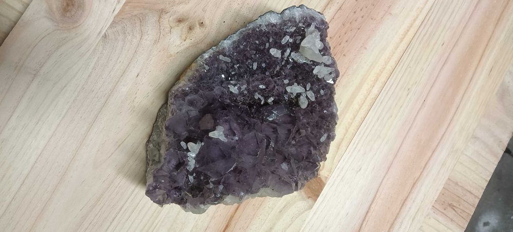Peça Natural de cristal quartzo ametista