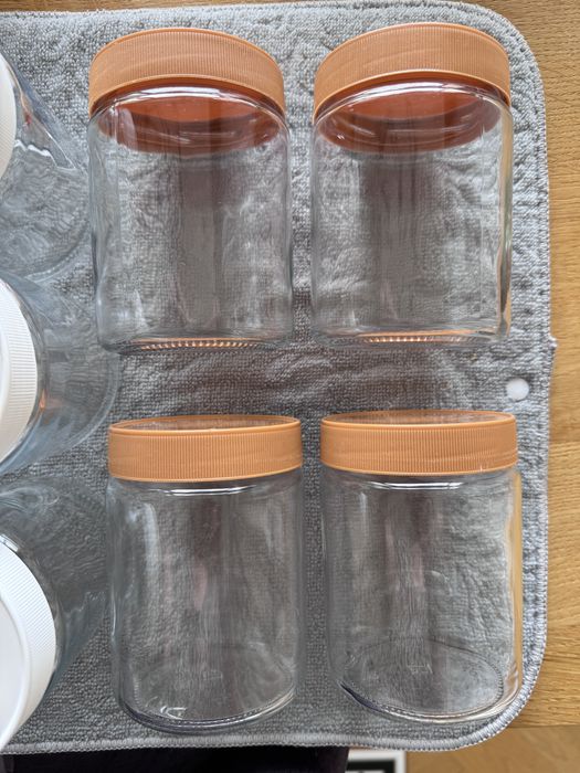 Słoiki szklane do przechowywania żywności