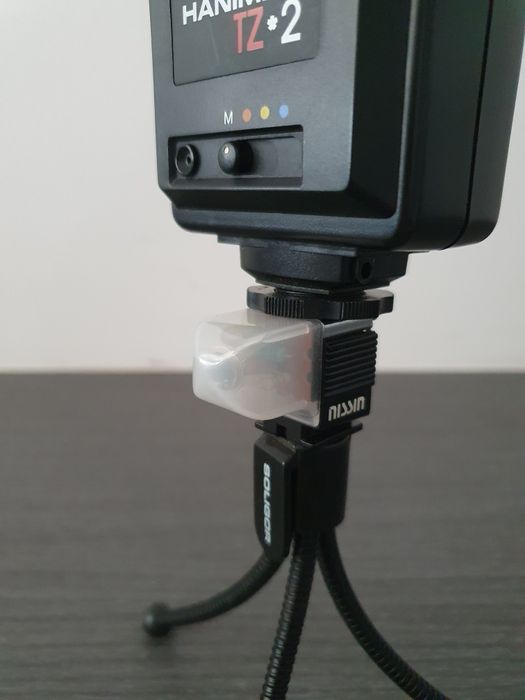 Flash Hanimex TZ 2 + célula fotossensível de disparo