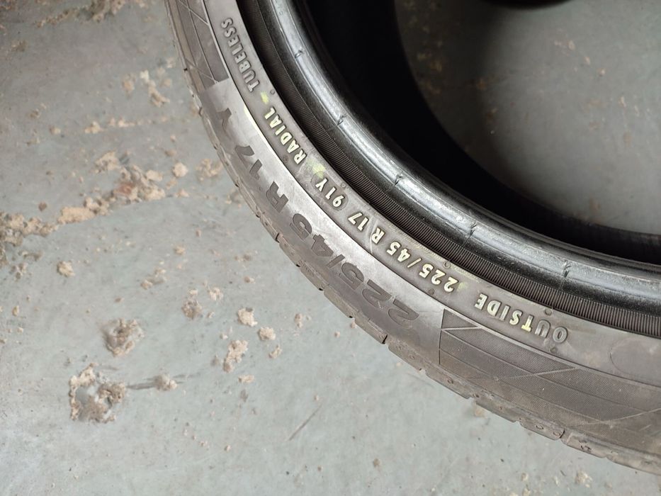 R17 225/45 Continental ContiSportContact5 комлект літо