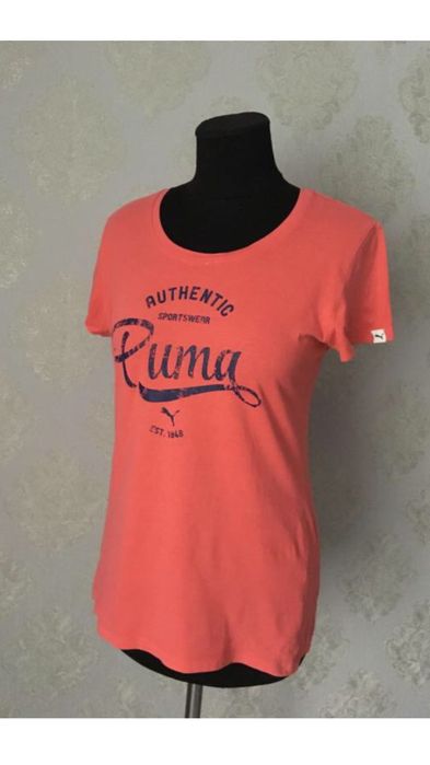 Футболка жіноча бренд Puma оригінал бавовна принт