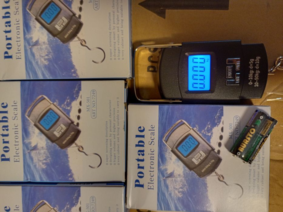 Весы . Кантер электронный до 50 кг с Батарейками (опт 75 грн)