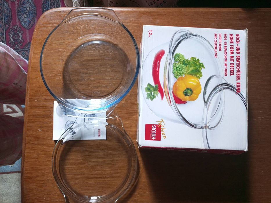 Посуда суперпрочная,стекло , "СИМАКС" Чехия