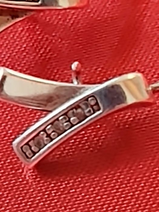 Stare srebrne kolczyki