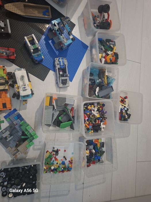 Klocki lego bardzo urozmaicone
