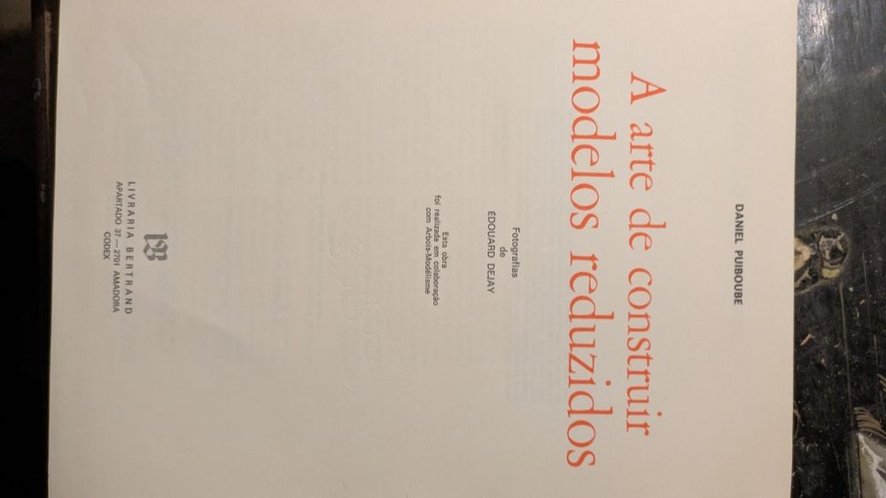 A arte de construir modelos reduzidos de Daniel Puiboube