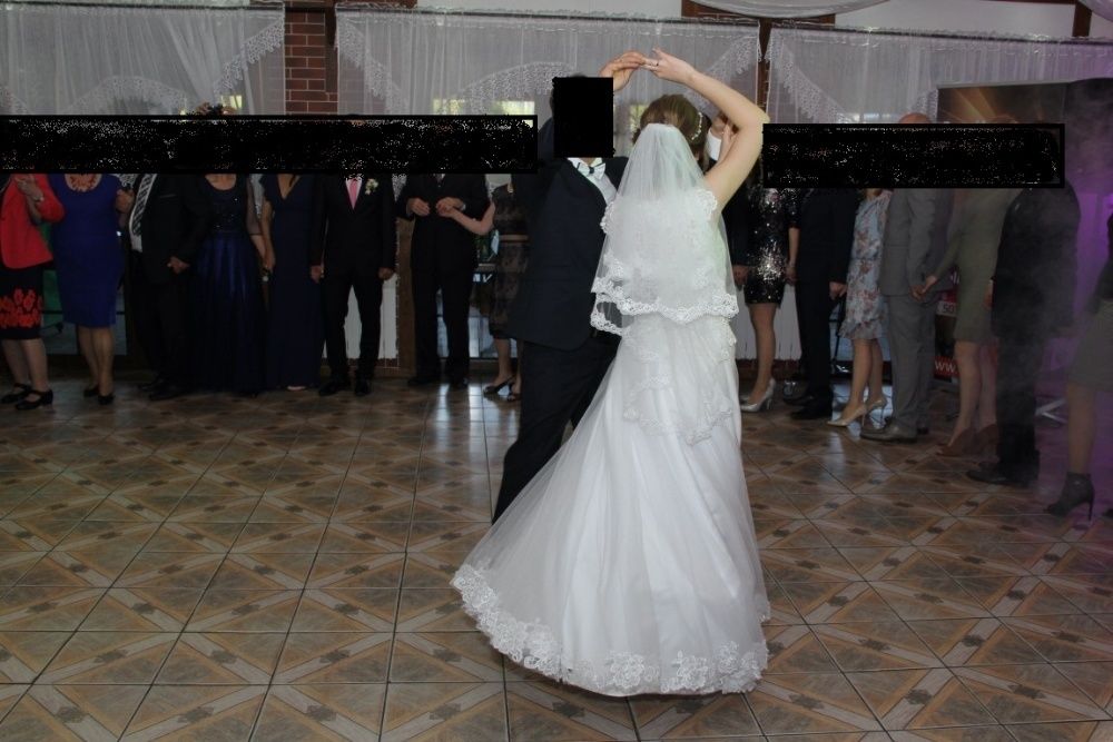 suknia ślubna rozmiar 36