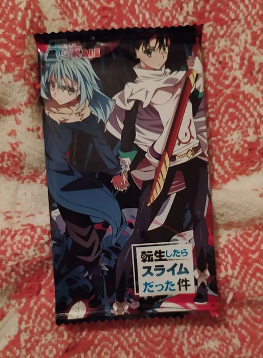 Колекционные карточки "о моём перерождении в слизь"