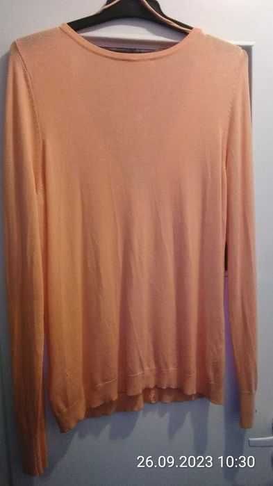 Kardigan różowy. Na guziczki. L