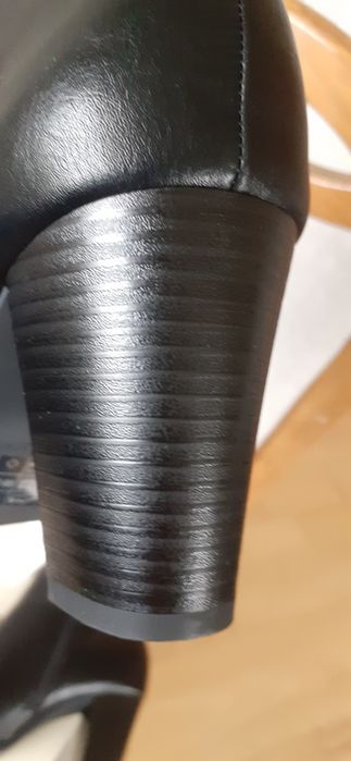 Botki damskie czarne 37 nowe ocieplane