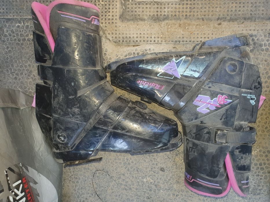 Narty 4 pary używane stan db