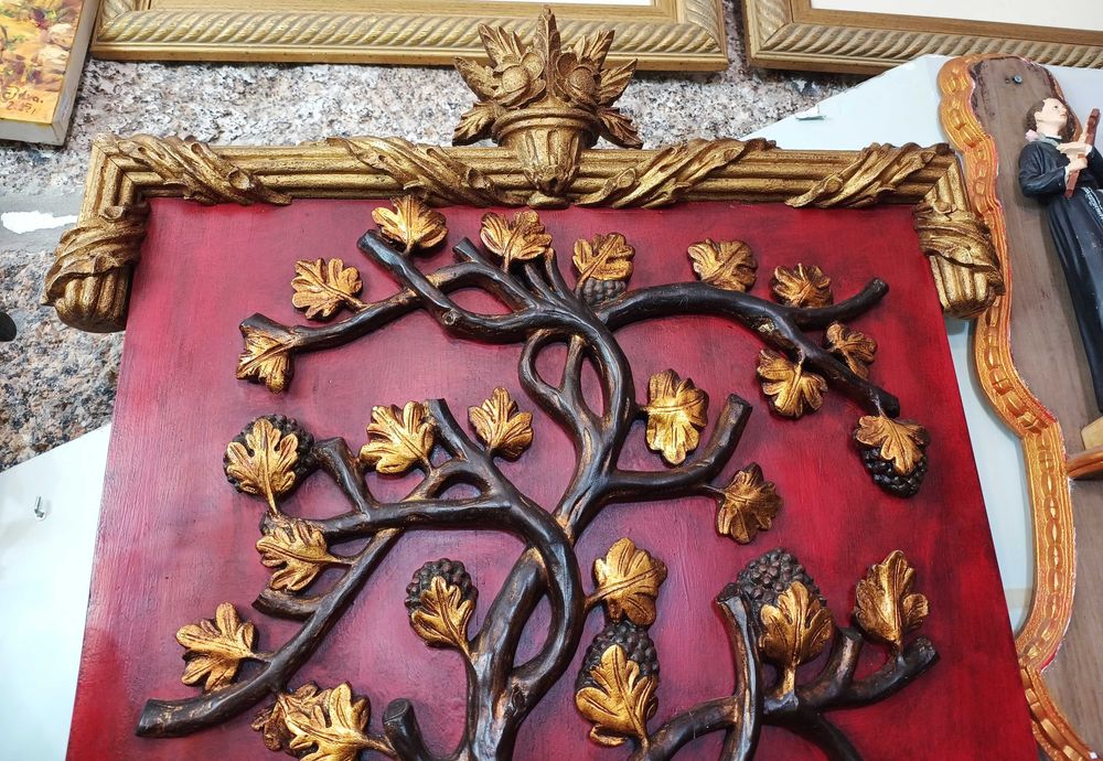 Retábulo Árvore Jessé Madeira Século XIX