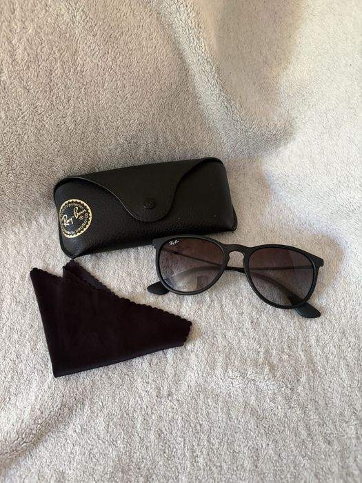 Czarne okulary Ray Ban Erika