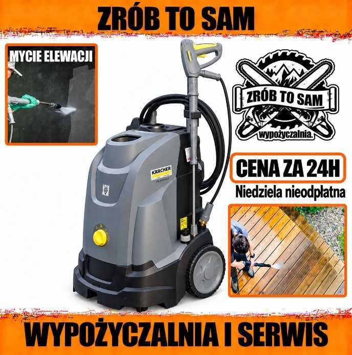 Myjka KARCHER HDS grzejąca ciepłowodna na ciepłą wodę 5/15 PRO mycie elewacji elewacja tarasów taras deska wynajem