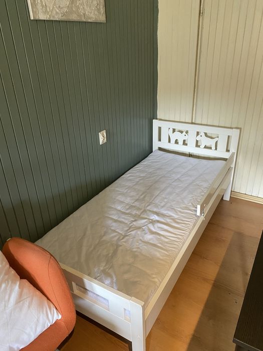 Łóżko dziecięce IKEA 160x80cm z materacem pianka/gryka/kokos