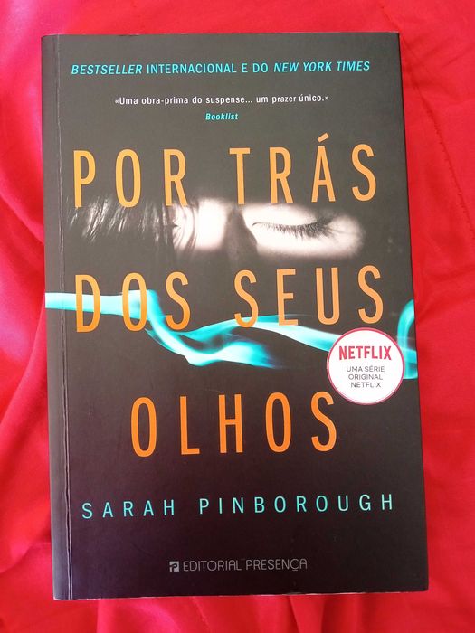 livro "Por trás dos seus olhos", de Sarah Pinborough