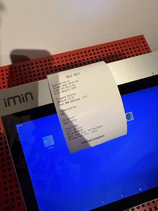 POS IMIN Falcon 1 + Caixa Registadora