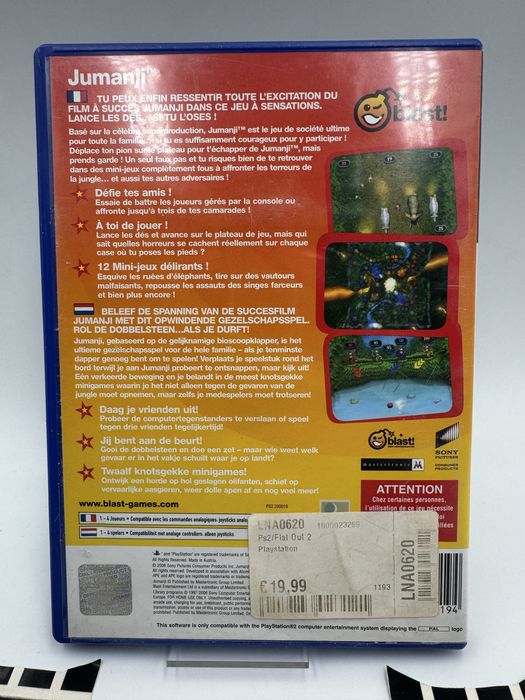 Jumanji Ps2 Gwarancja