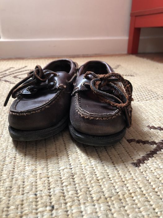 Sapato de vela ROCKPORT para criança em castanho escuro T25.5