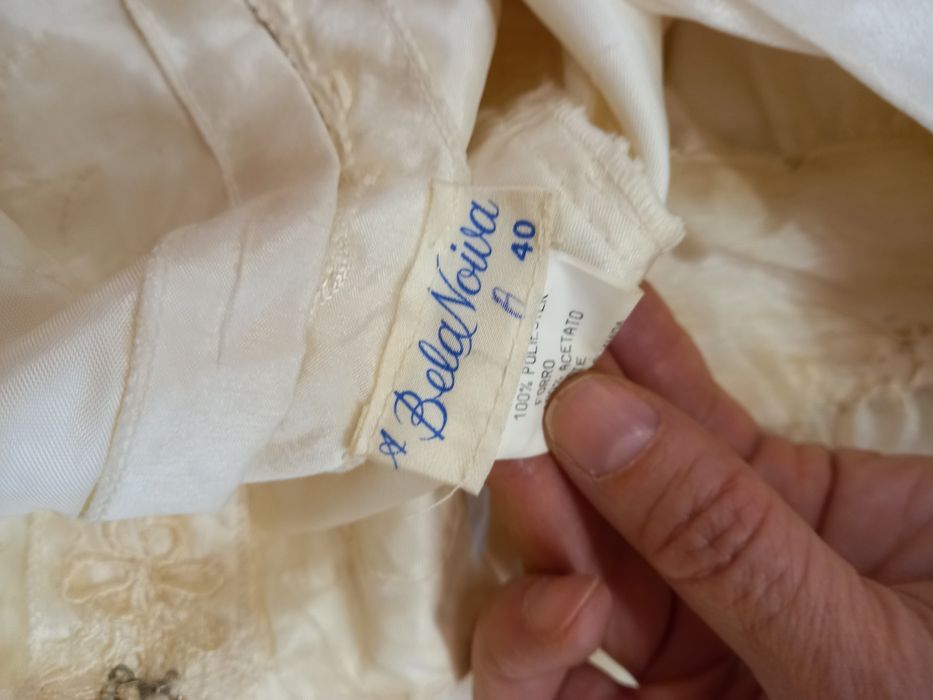 Vestido noiva com saiote