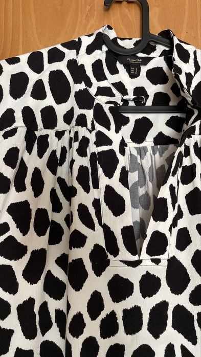 Vestido Massimo Dutti animal print