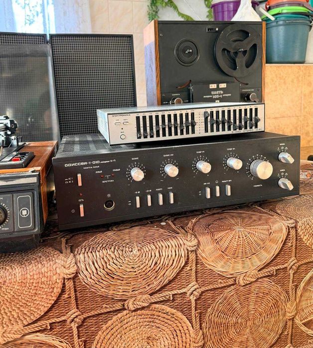 Эквалайзер Электроника Э-043 СТЕРЕО Hi-Fi.