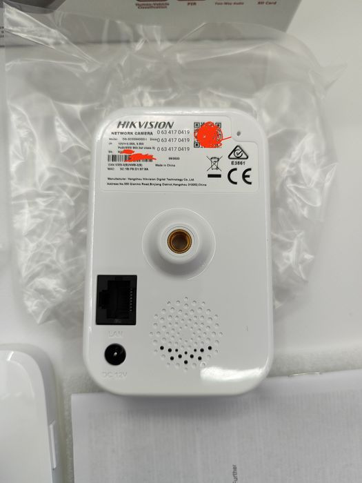 Камера відеоспостереження Hikvision cube 4mp DS-2CD2443G2-I POE