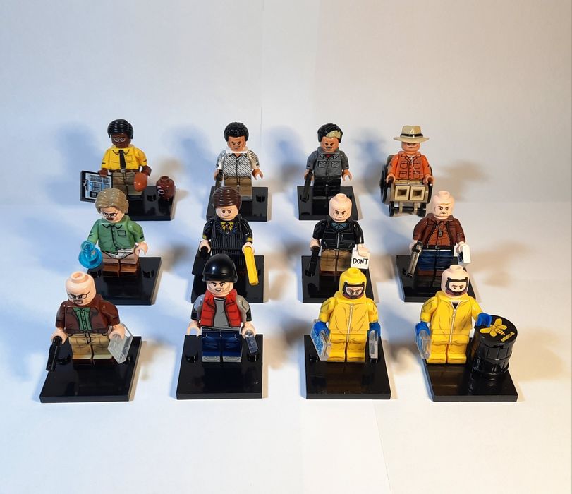 Минифигурки по Во все тяжкие| аналог LEGO | кастомные персонажи.