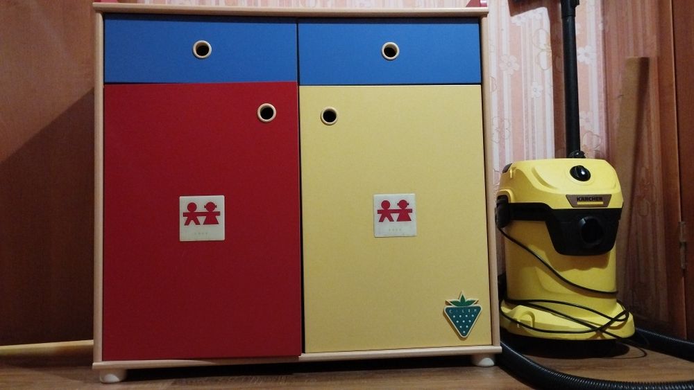 Набір меблів в дитячу кровать з гіркою