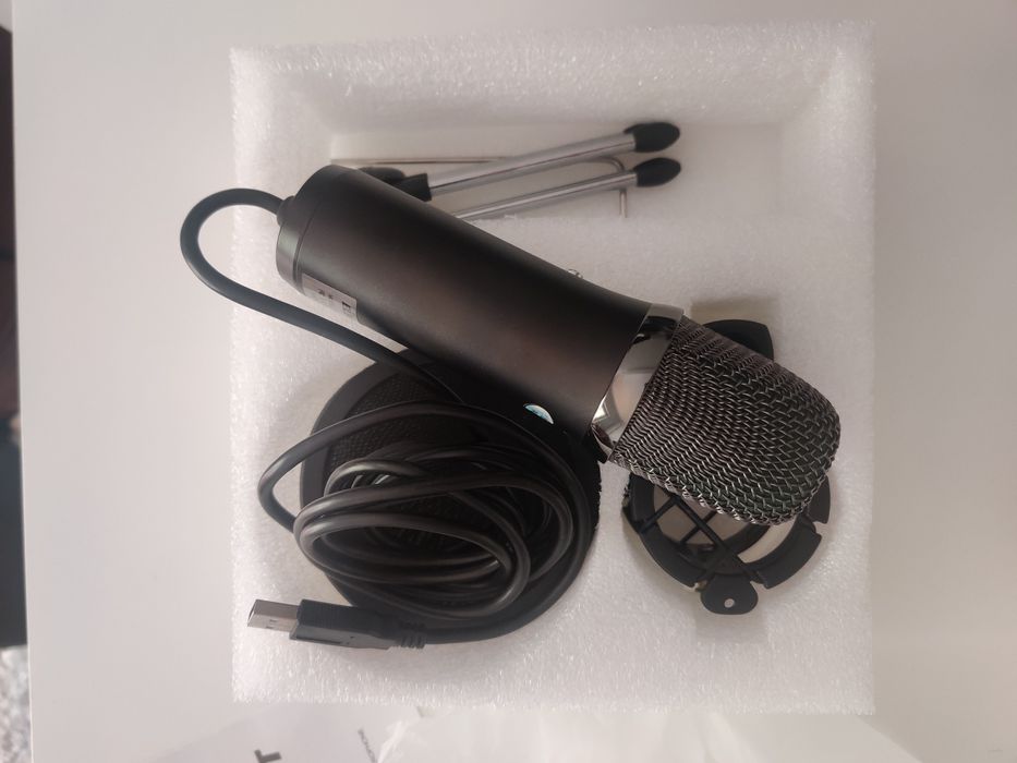 Microphone USB Elegiant EGM-04 – Plug & Play
