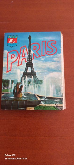 Książeczka harmonijka Paryż