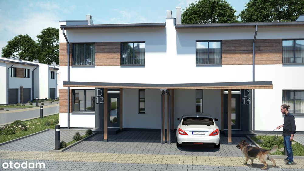 Tychy, ul. Wąska - Segment wewnętrzny 123m2, 5 pokoi, duży ogród
