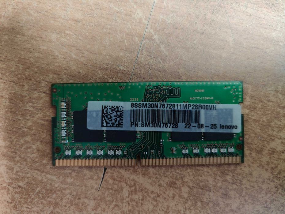 Оперативна Пам'ять Samsung DDR4 SO-DIMM 16GB 3200MHz