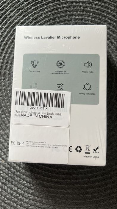 Bezprzewodowy lavalier microphone