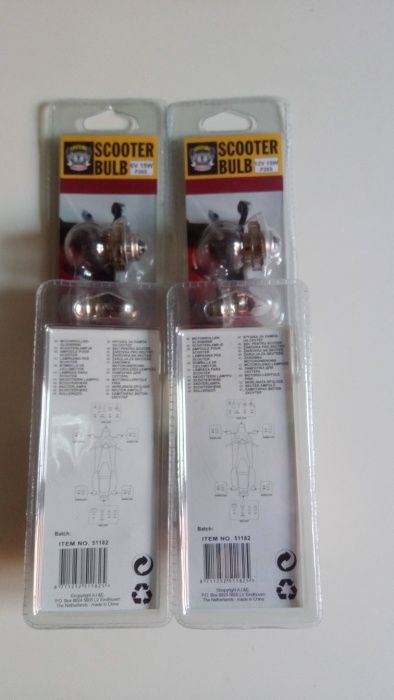 Żarówka motorowerowa zestaw 4kpl po 2szt TANIO!