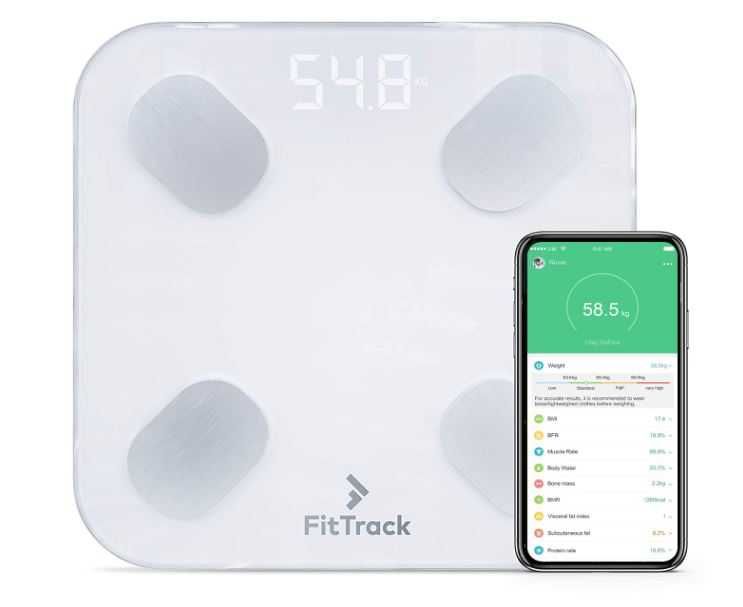 Inteligentna waga cyfrowa FitTrack