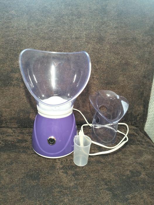 Парова сауна для обличчя, інгалятор 2 в 1 Professional Facial Steamer