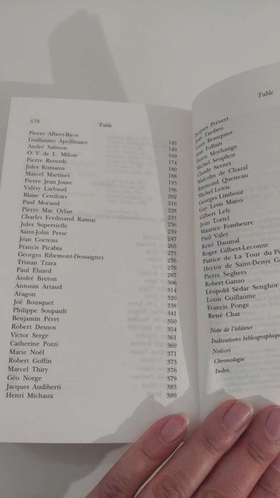 Anthologie de la poésie française du XXe siècle