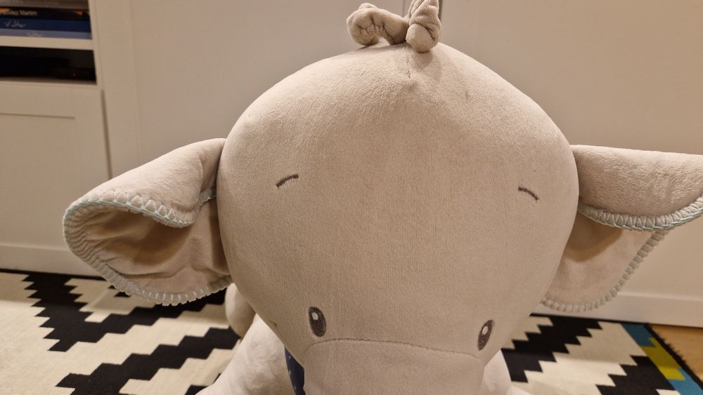 Baloiço Nattou Madeira Elefante Bebé