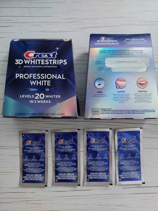 Полоски Crest White strips  professional Whitening.США, Supreme . USA