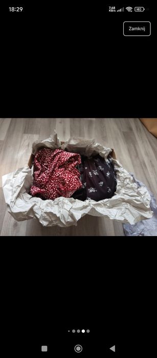 Box 15 ubrań+ gratis lato r.36