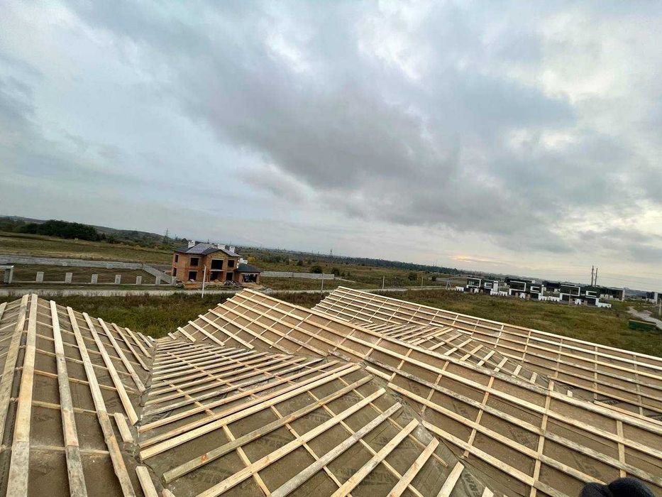 Покрівля • Монтаж дахів Покрівельні роботи НЕДОРОГО Будівництво кровля