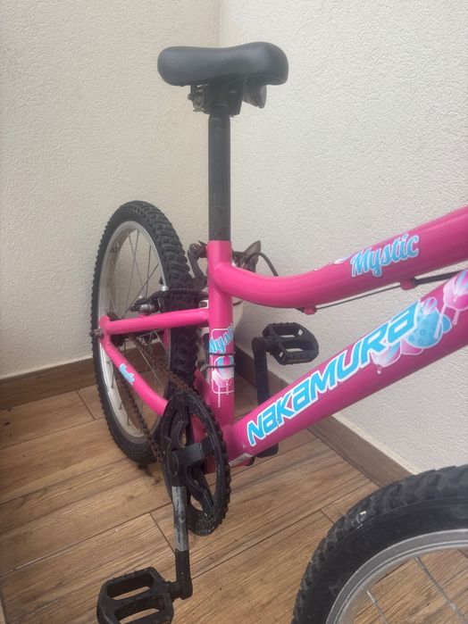 Bicicleta infantil rosa