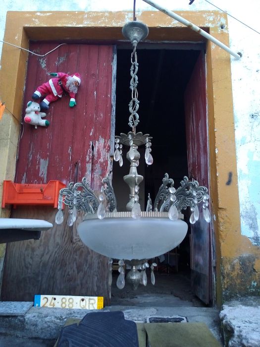 Candeeiro tecto anos 50