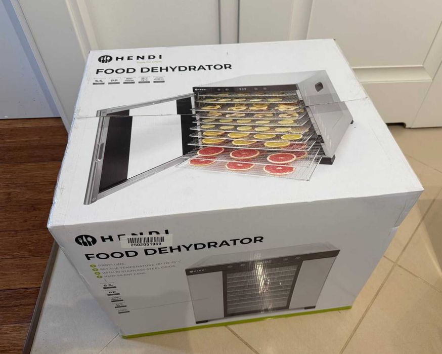 Suszarka do żywności HENDI Profi Line 10 tac 1000W - nowa, nierozpakowana
