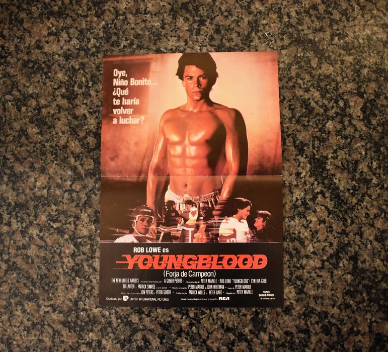 Cinema: Poster "Youngblood" (1986)